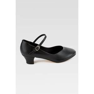 NEW SO DANCA women's celine character heel in black